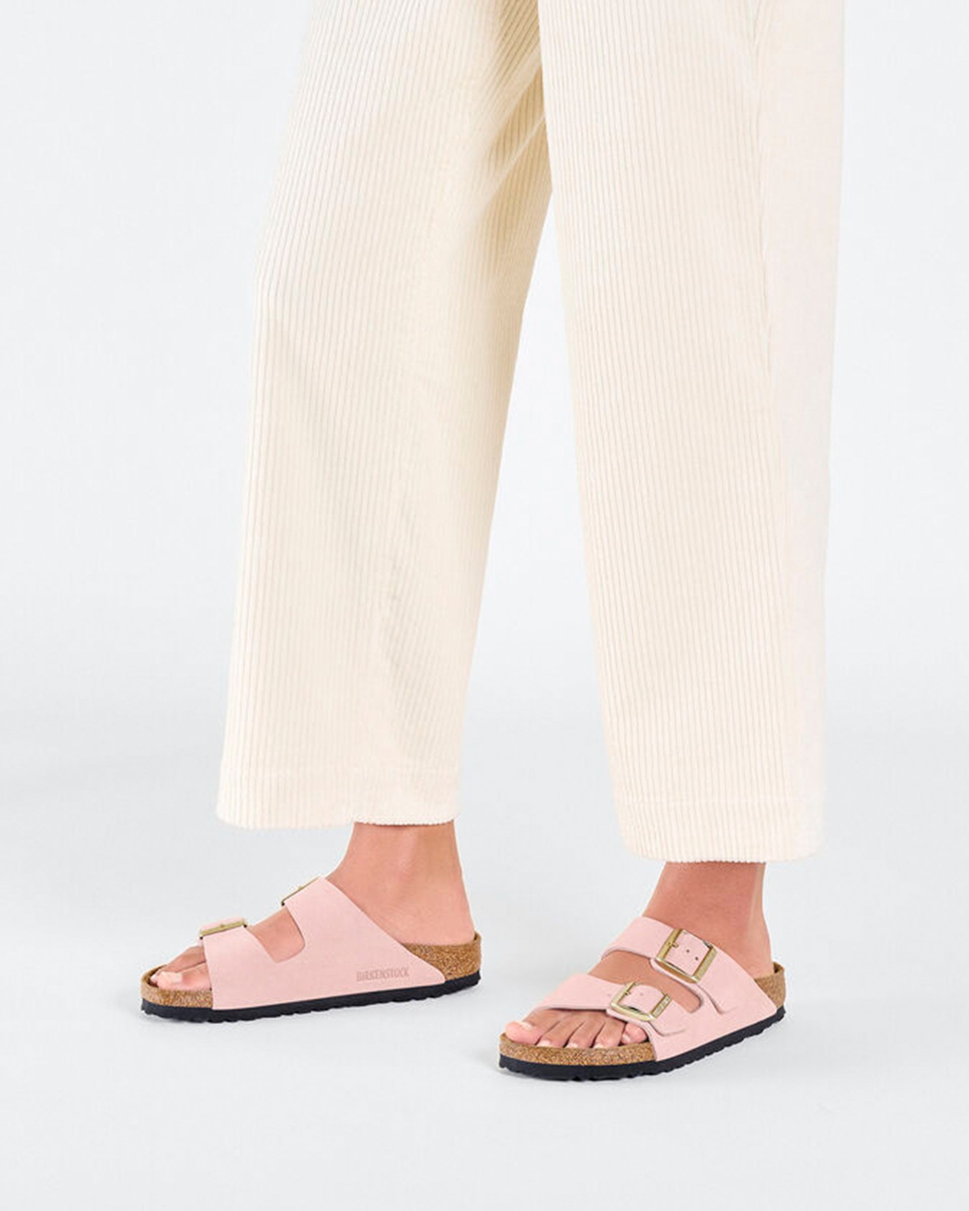 Arizona Suede Leather Sandal (Narrow) - Light Rose – Jack's Surfboards