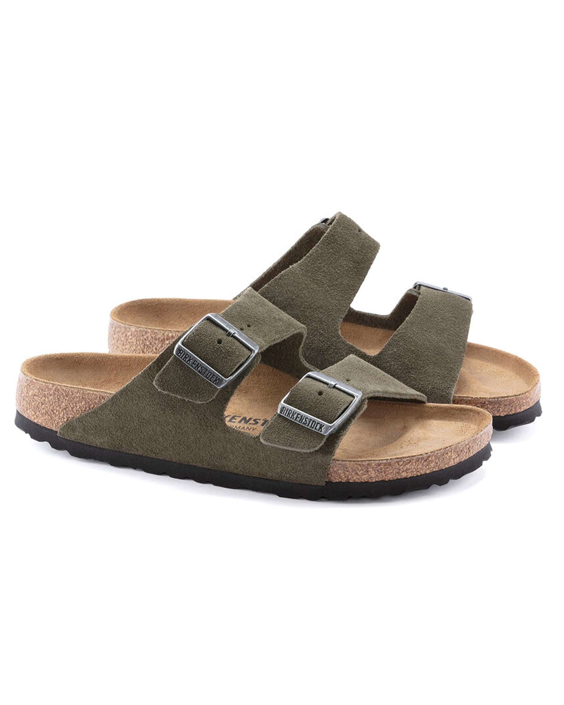 Arizona Suede Leather Sandal (Wide) - Thyme – Jack's Surfboards