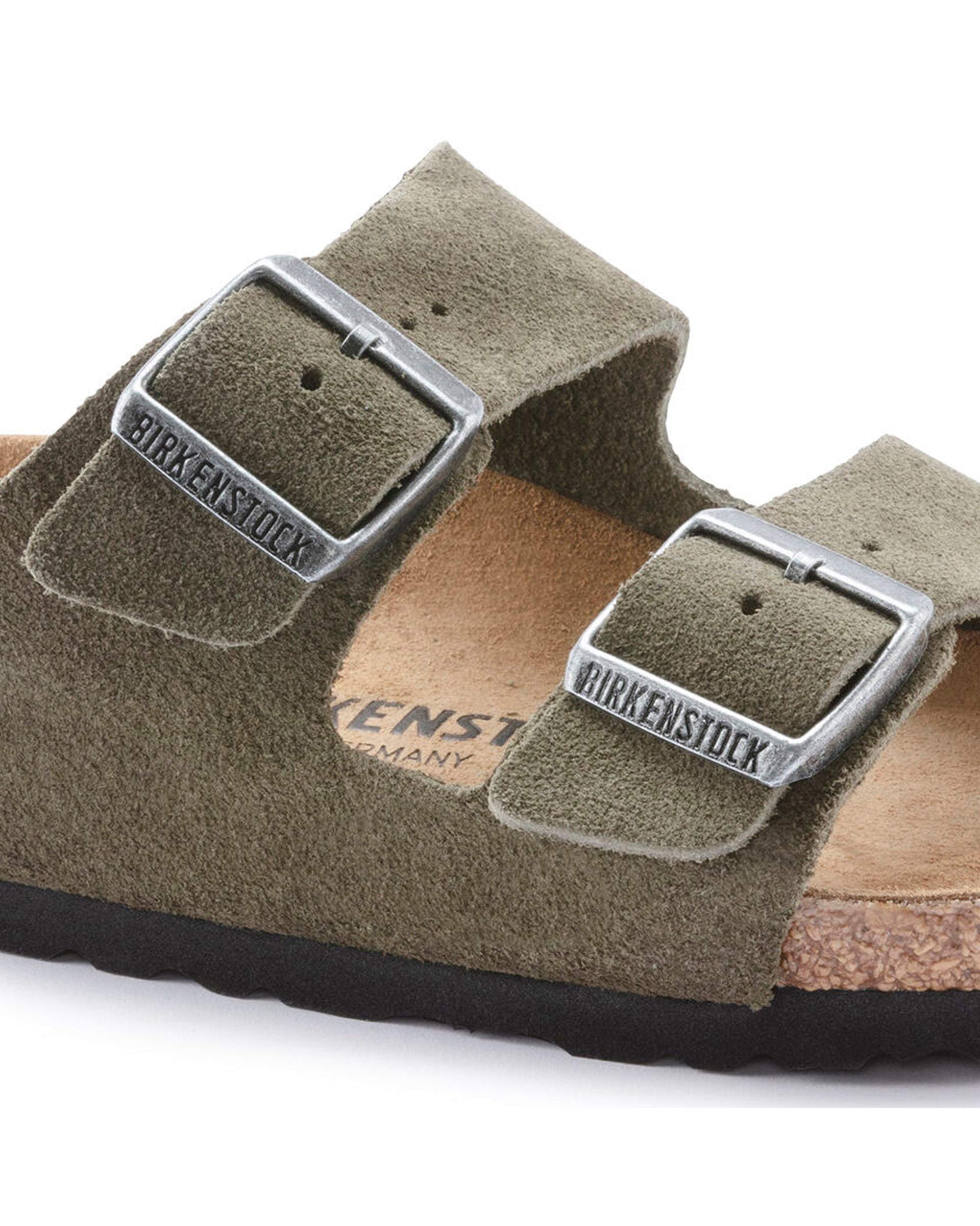 Arizona Suede Leather Sandal (Wide) - Thyme – Jack's Surfboards