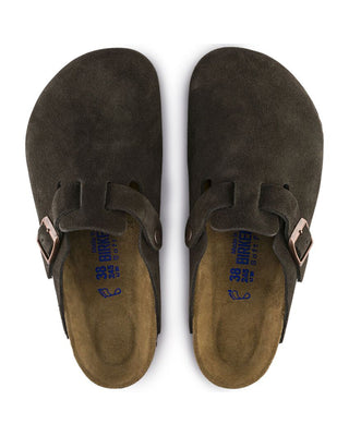 Birkenstock Boston Soft Footbed Suede Leather