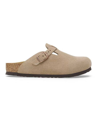 Birkenstock Kid's Boston (Narrow) - Taupe