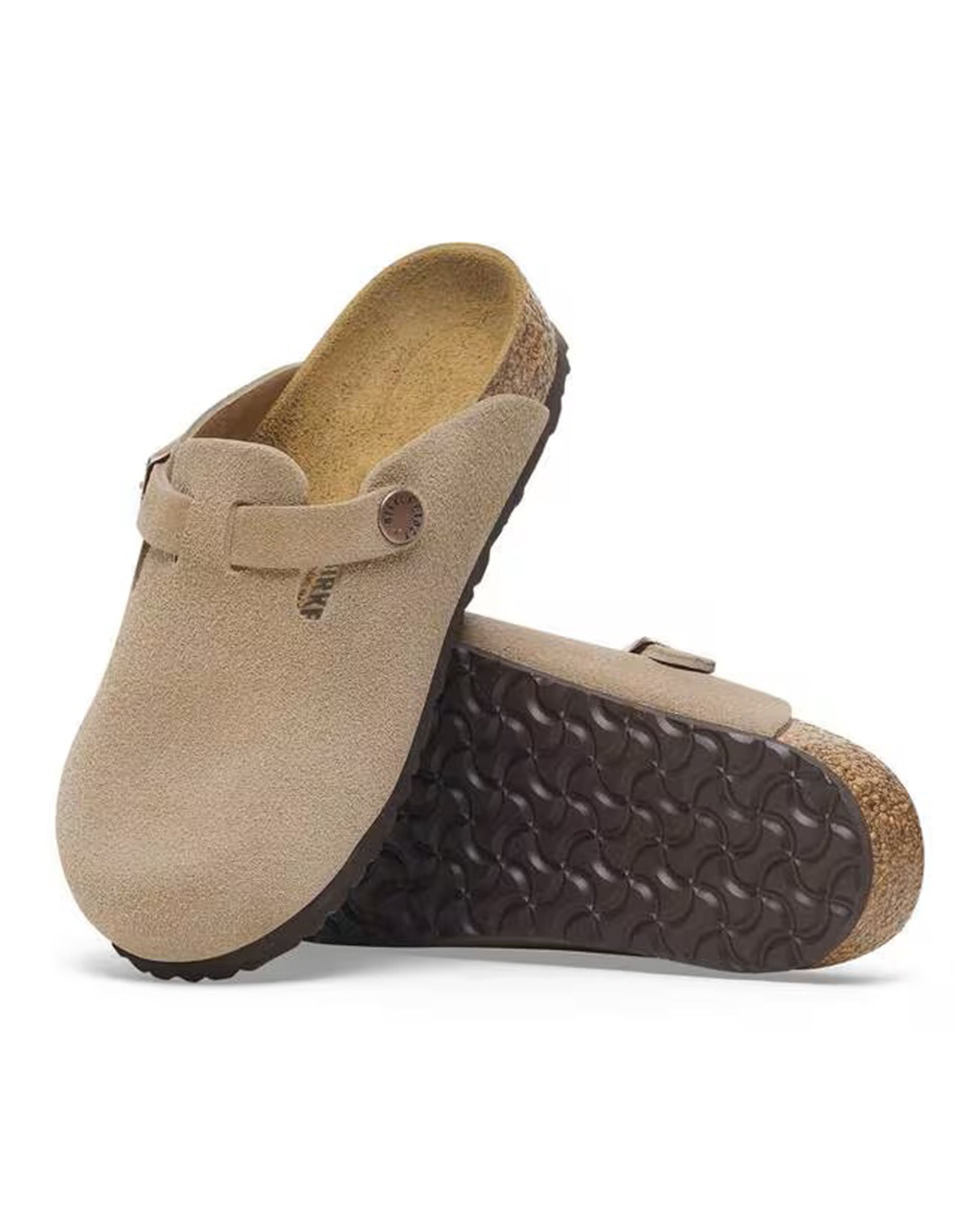 Birkenstock Kid's Boston (Narrow) - Taupe