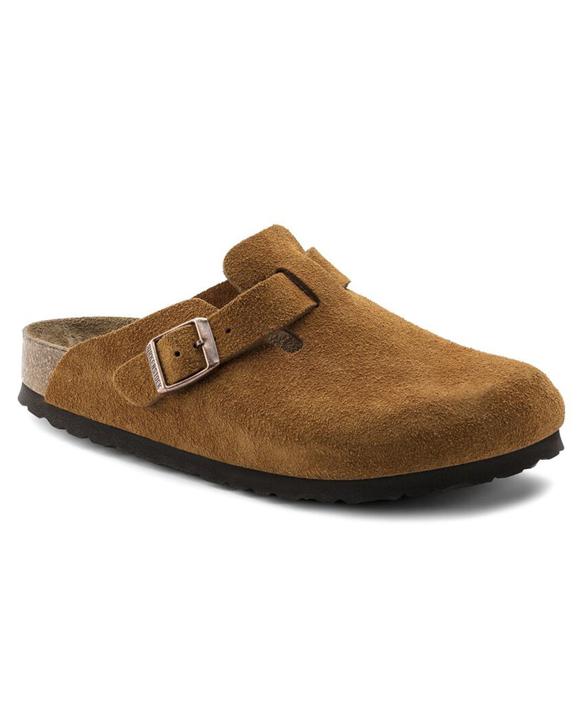 Birkenstock Boston Soft Footbed Suede Leather