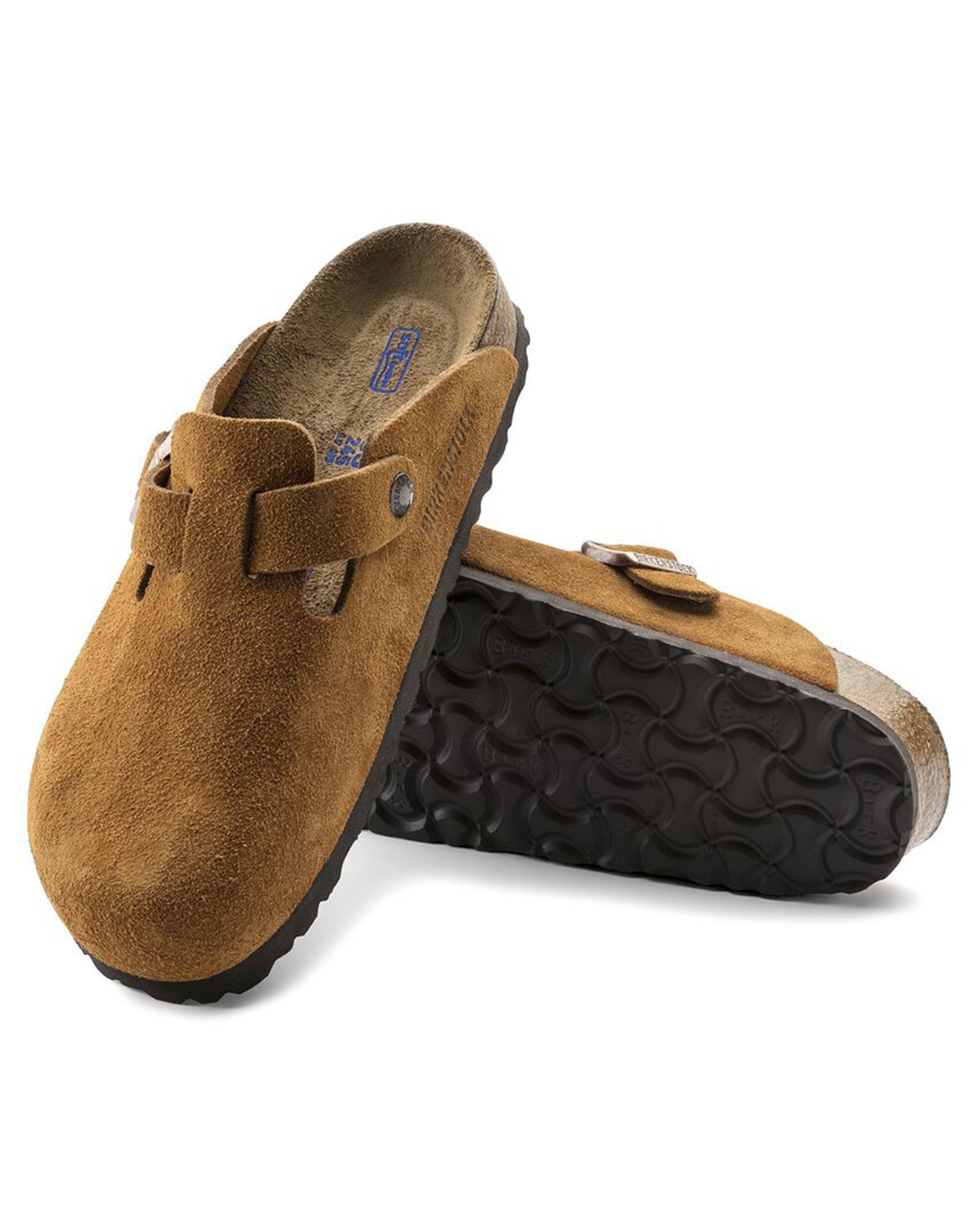 Birkenstock Boston Soft Footbed Suede Leather