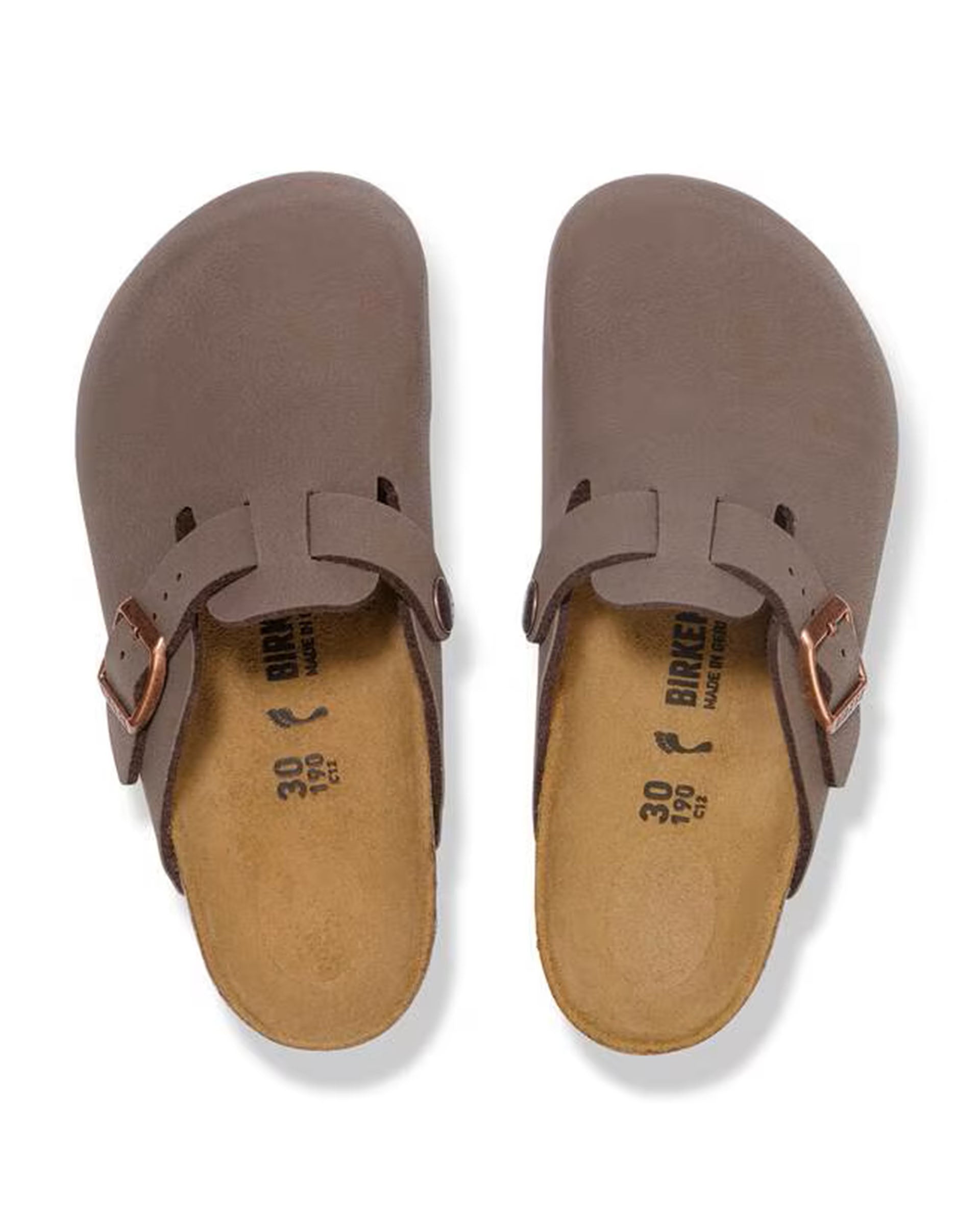 Boston Soft Footbed Suede Leather (Wide) - Mocha – Jack's Surfboards
