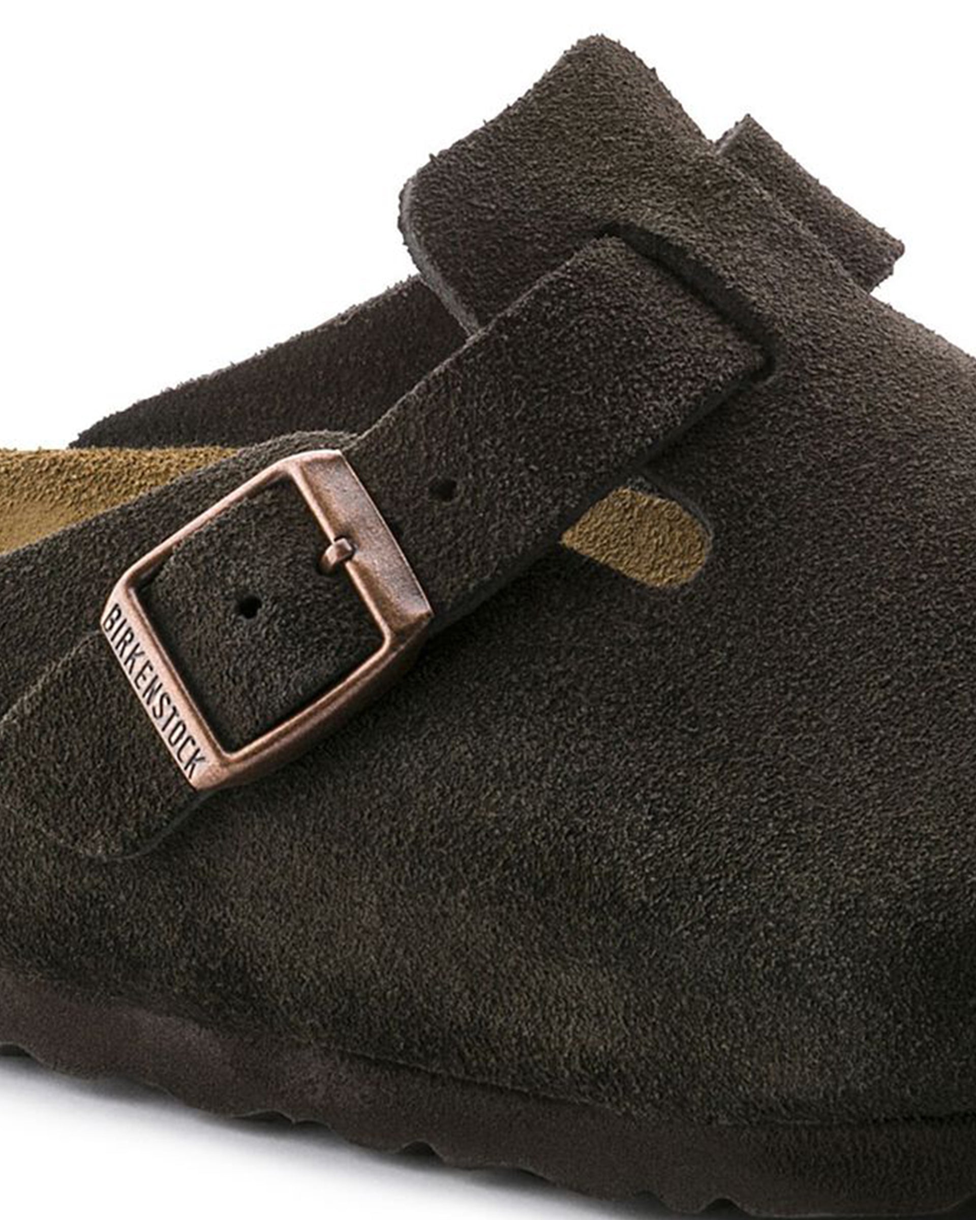 Boston Soft Footbed Suede Leather (Wide) - Mocha – Jack's Surfboards