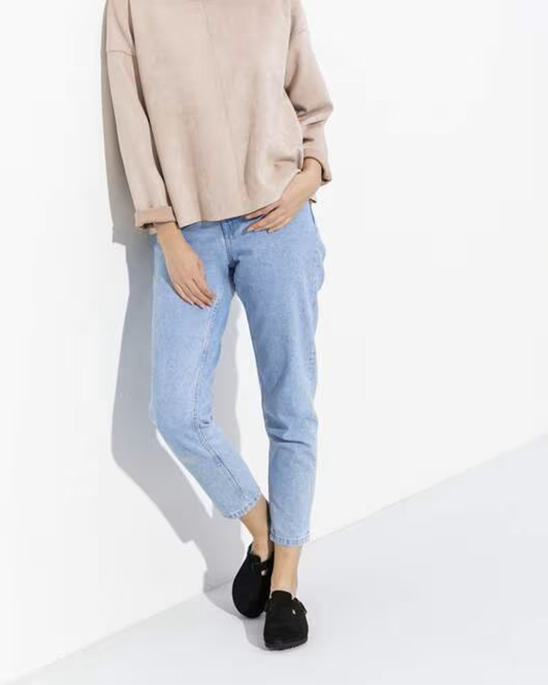 Birkenstock Boston Soft Footbed Suede Leather (Narrow) - Black