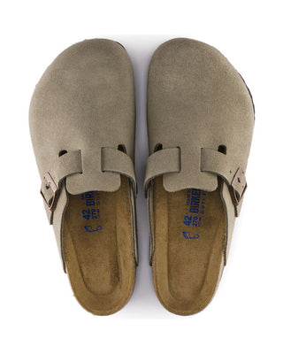 Birkenstock Boston Soft Footbed Suede Leather