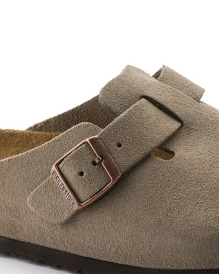 Birkenstock Boston Soft Footbed Suede Leather