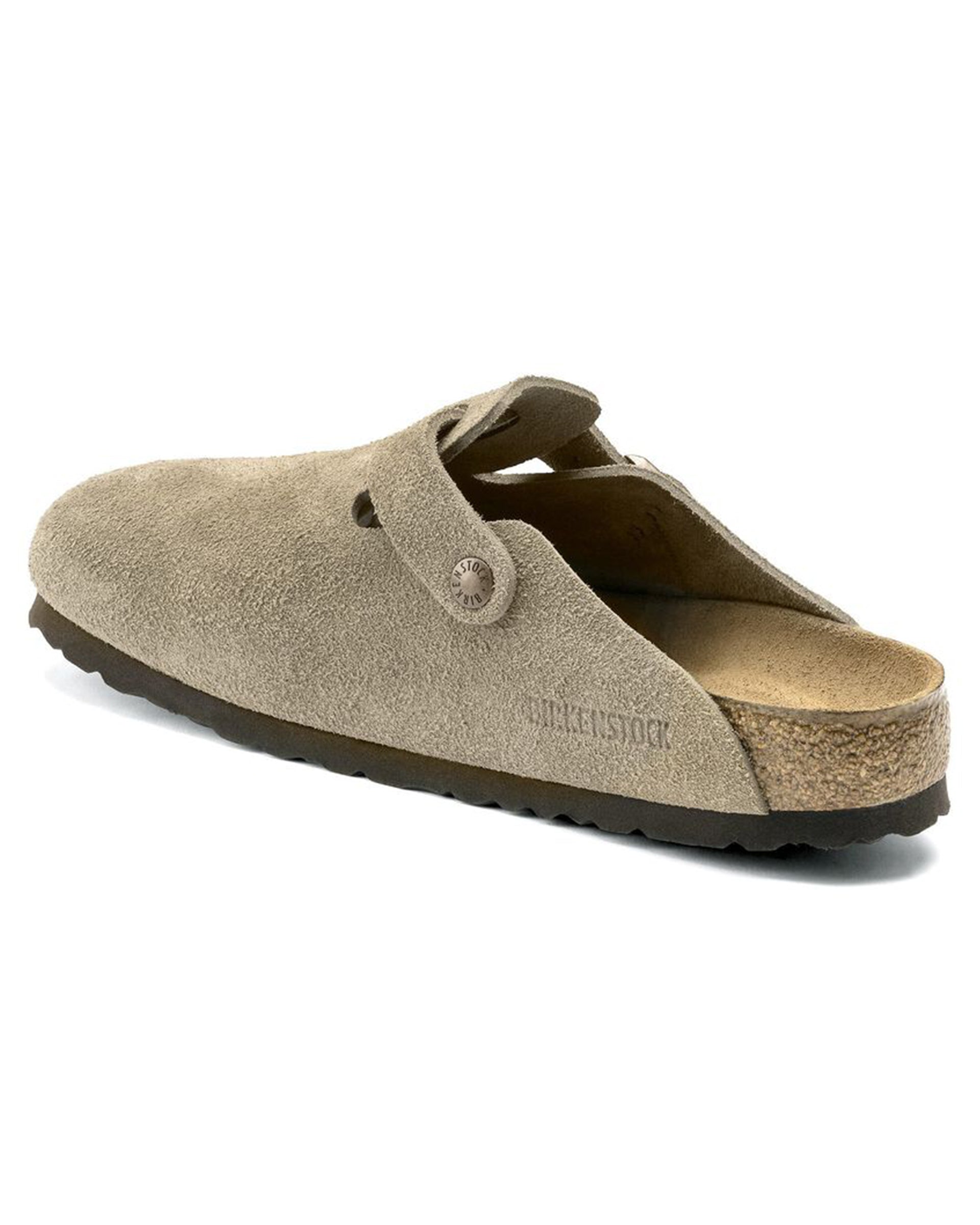 Birkenstock Boston Soft Footbed Suede Leather (Wide)