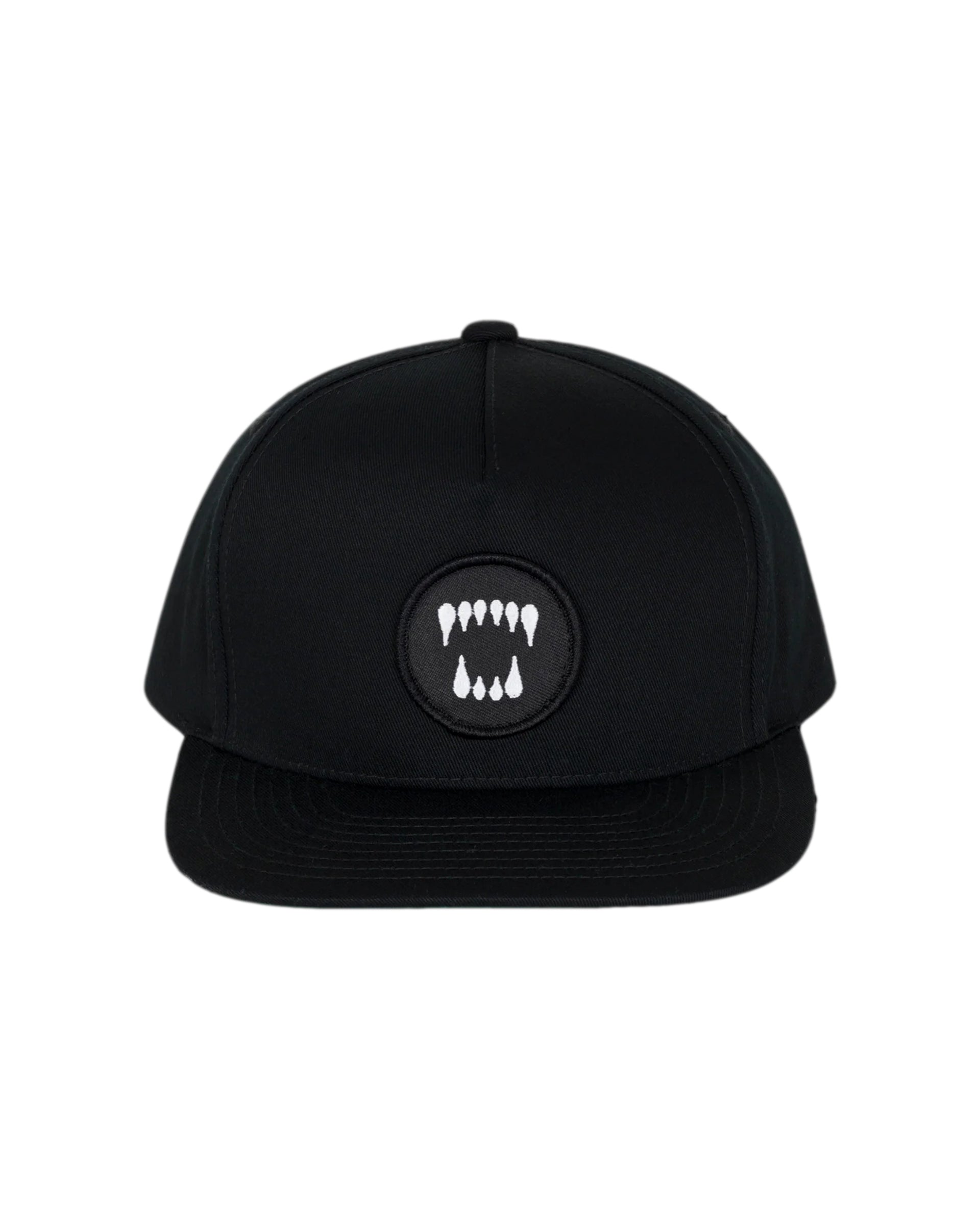 Blak Bear Surf Club Snapback Patch Hat - Black