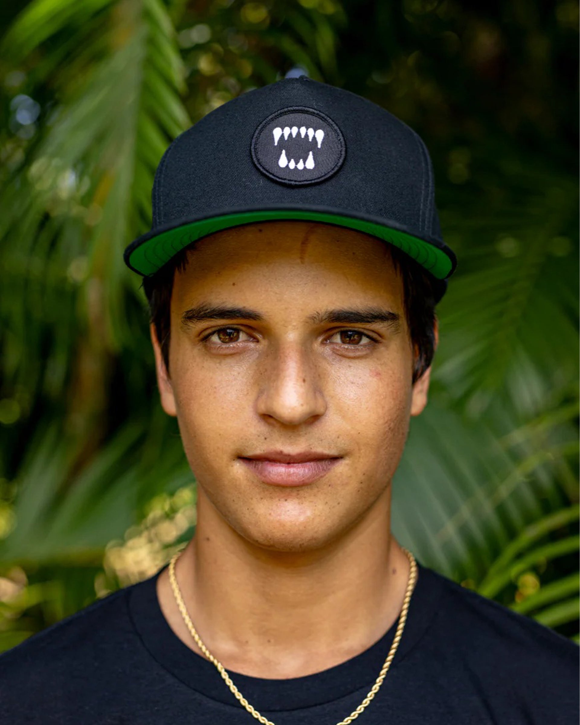 Blak Bear Surf Club Snapback Patch Hat - Black