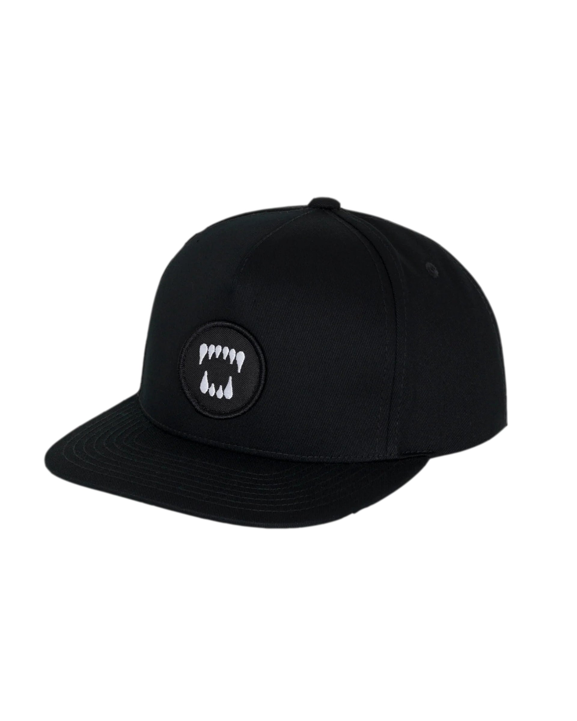 Blak Bear Surf Club Snapback Patch Hat - Black