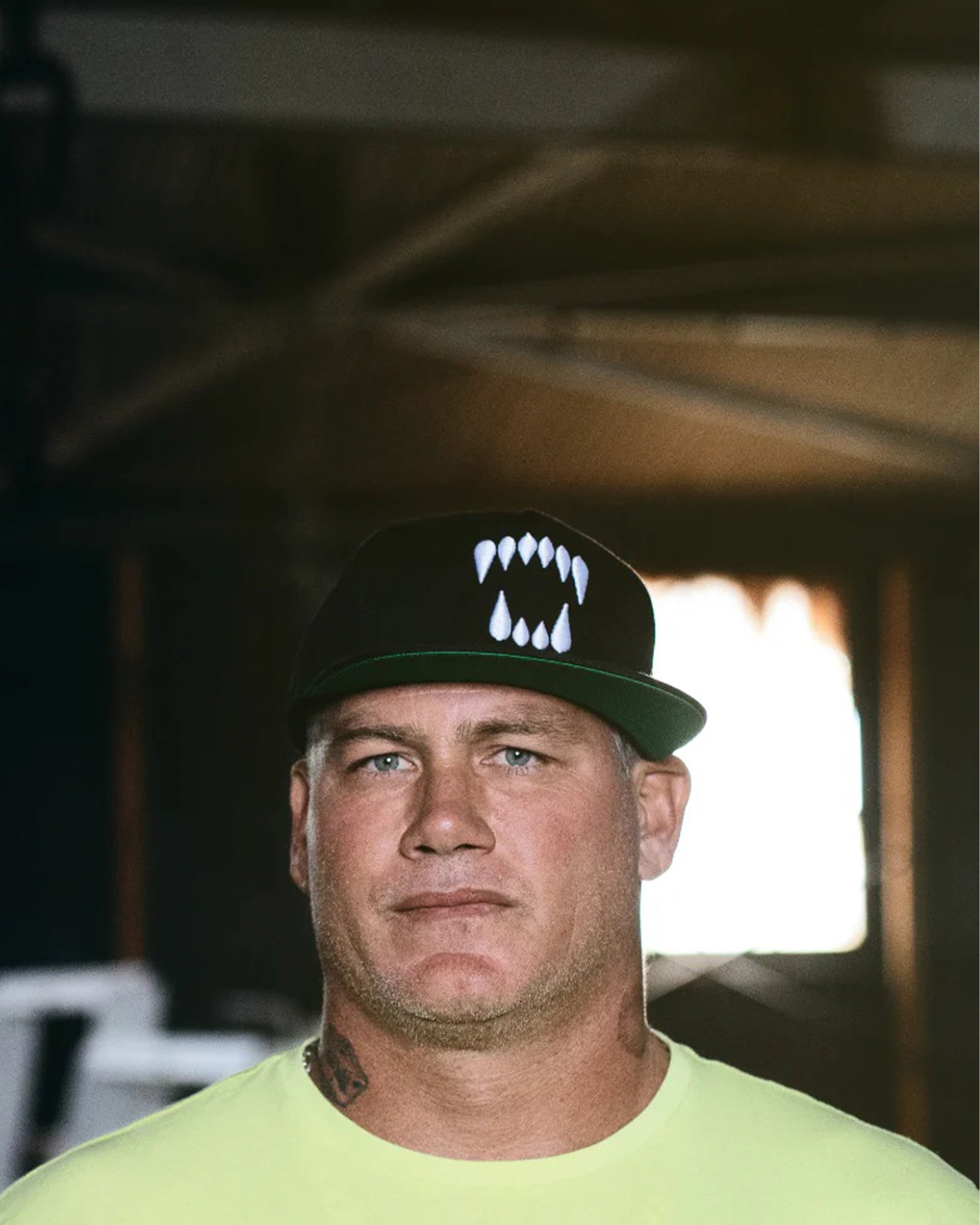 Blak Bear Surf Club The Team Snapback Hat - Black