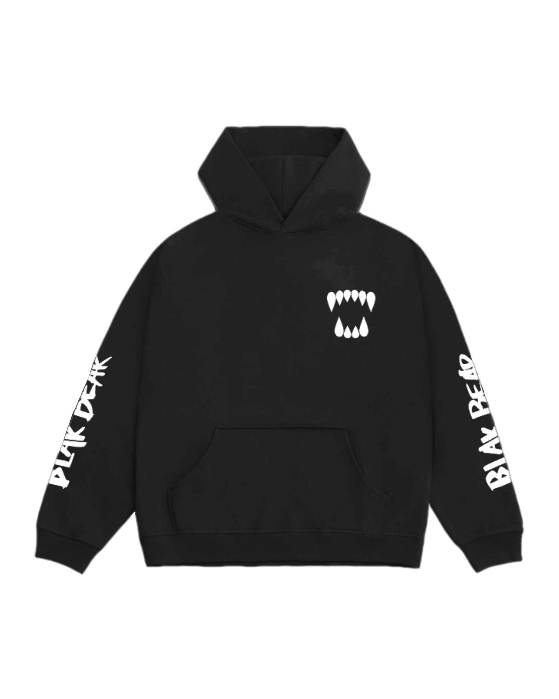 Blak Bear Surf Club The Team Pullover Hoodie - Black