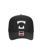 Blak Bear Surf Club Teeth Trucker Hat - Black