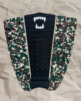 Blak Bear Surf Club The Clayback Clay Marzo Pro Model Traction Pad - Jungle