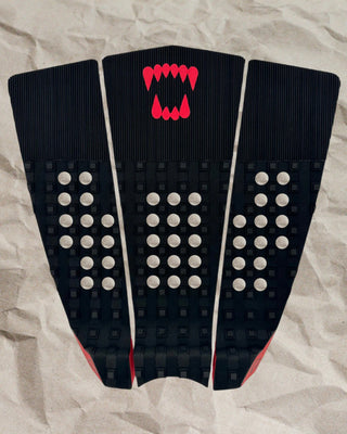 Blak Bear Surf Club The Fang Balaram Stack Pro Model Traction Pad - Black