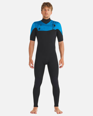 Body Glove Men's 2/2mm Phoenix Chest Zip Short Sleeve Fullsuit Wetsuit