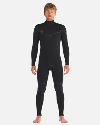 Body Glove Men's 4/3mm Red Cell Chest-Zip Fullsuit - Black
