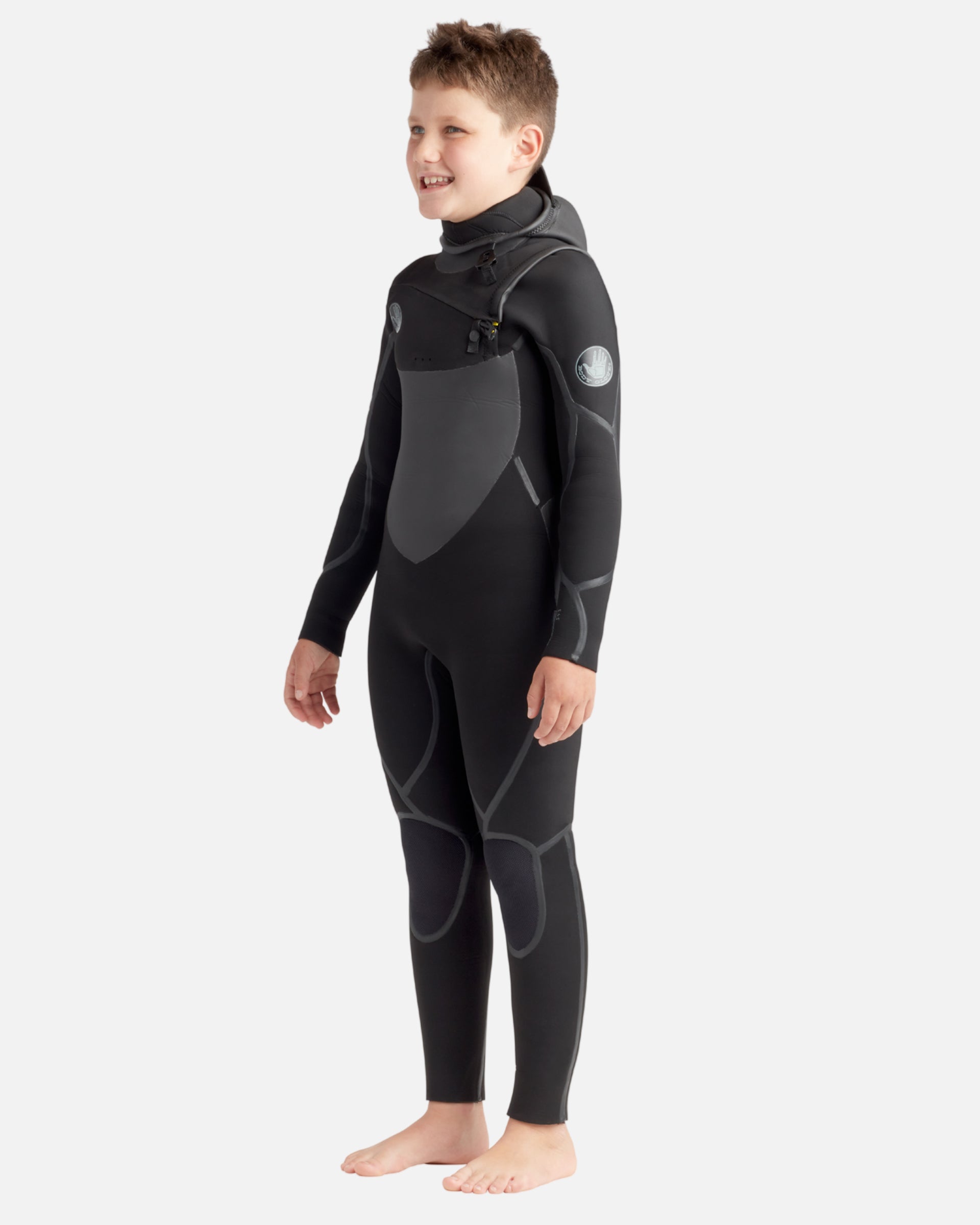 Body Glove Youth Kids Phoenix Hooded 5/4/3mm Chest Zip Fullsuit Wetsuit