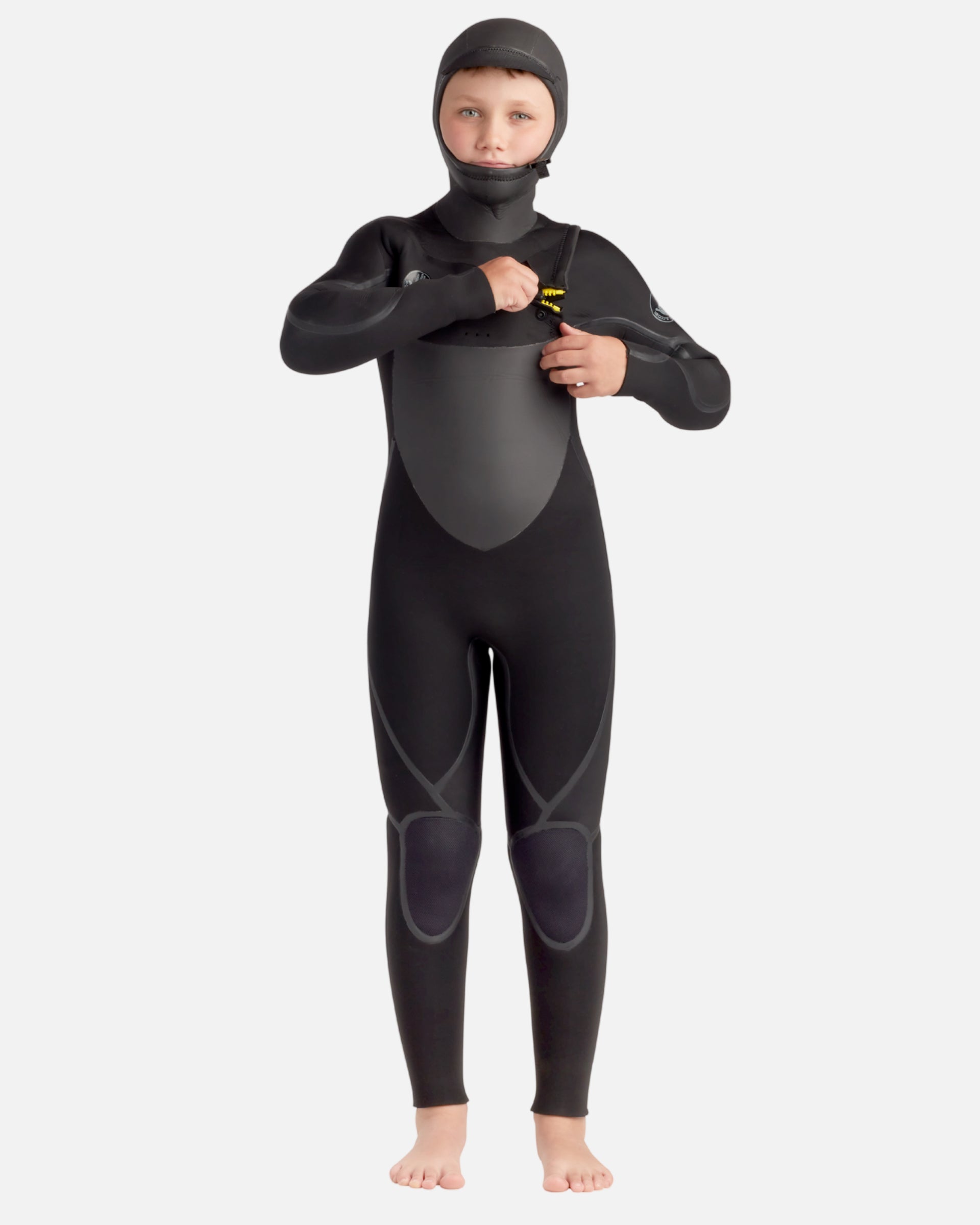 Body Glove Youth Kids Phoenix Hooded 5/4/3mm Chest Zip Fullsuit Wetsuit