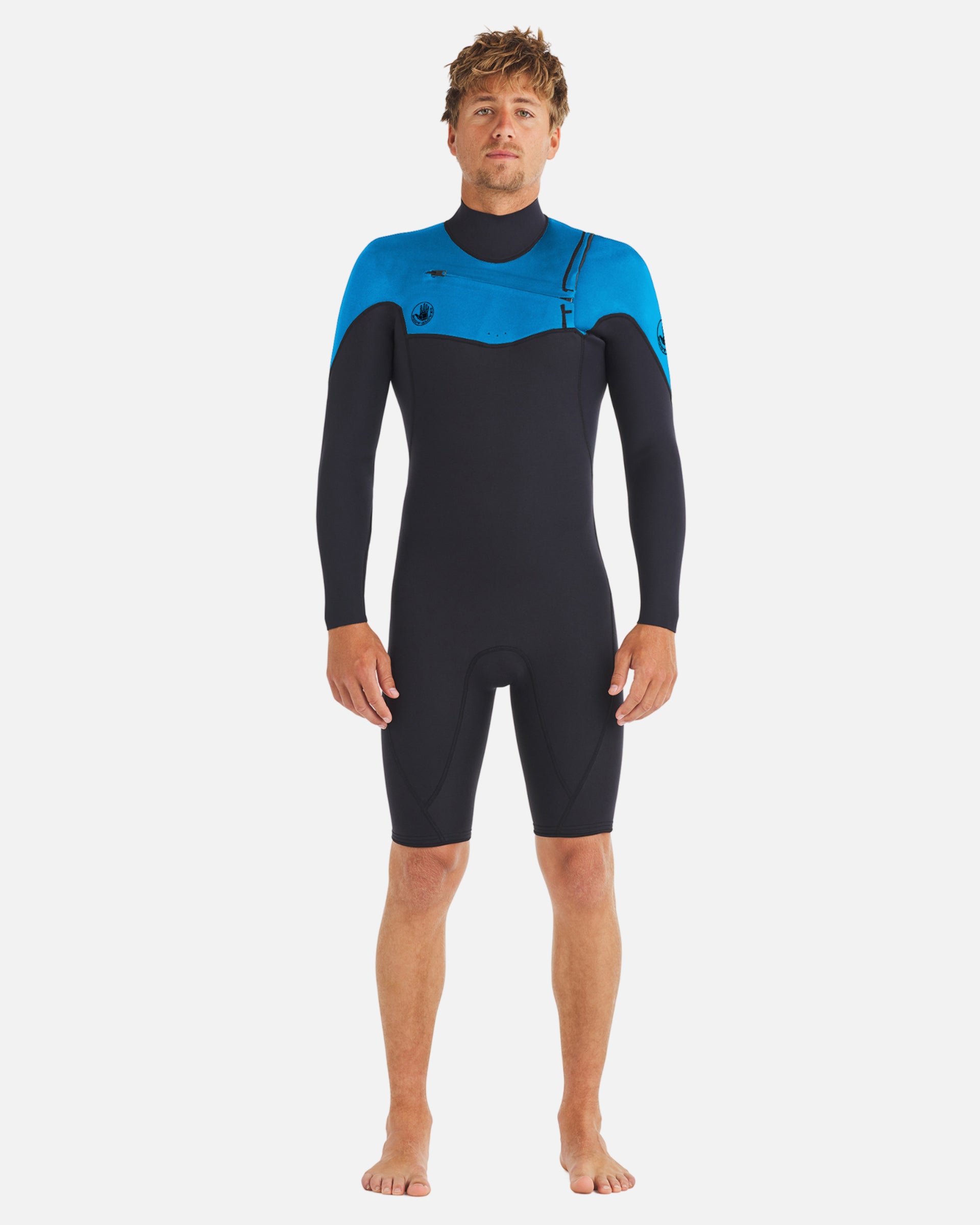 Body Glove Men's Phoenix 2mm Men's Chest-Zip L/S Springsuit