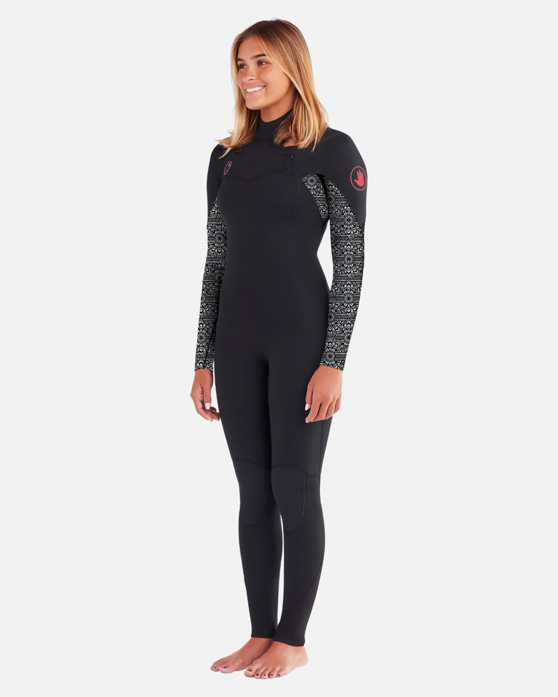 Body Glove Women's Stellar 4/3mm Chest-Zip Fullsuit