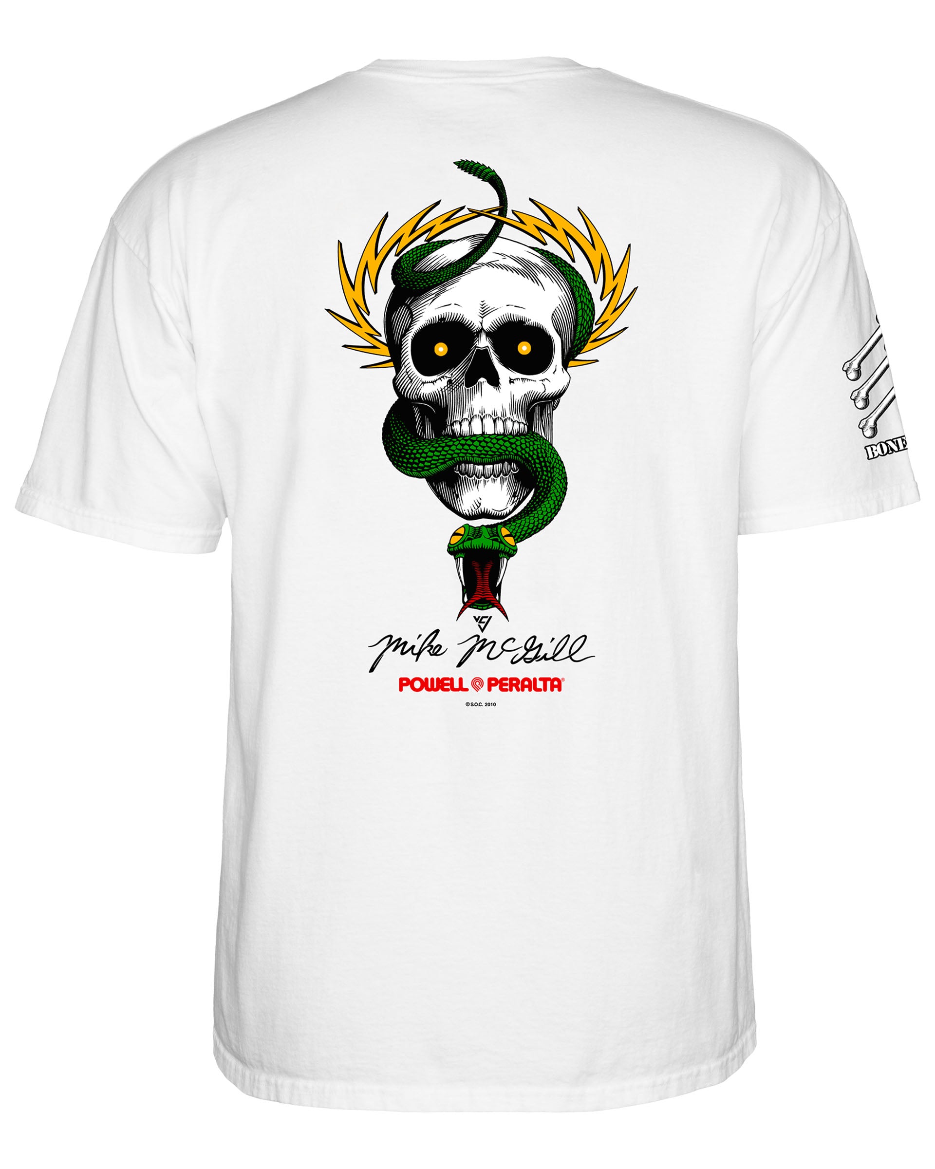 Powell Peralta Bones Brigade Mike McGill Short Sleeve Tee Series 17