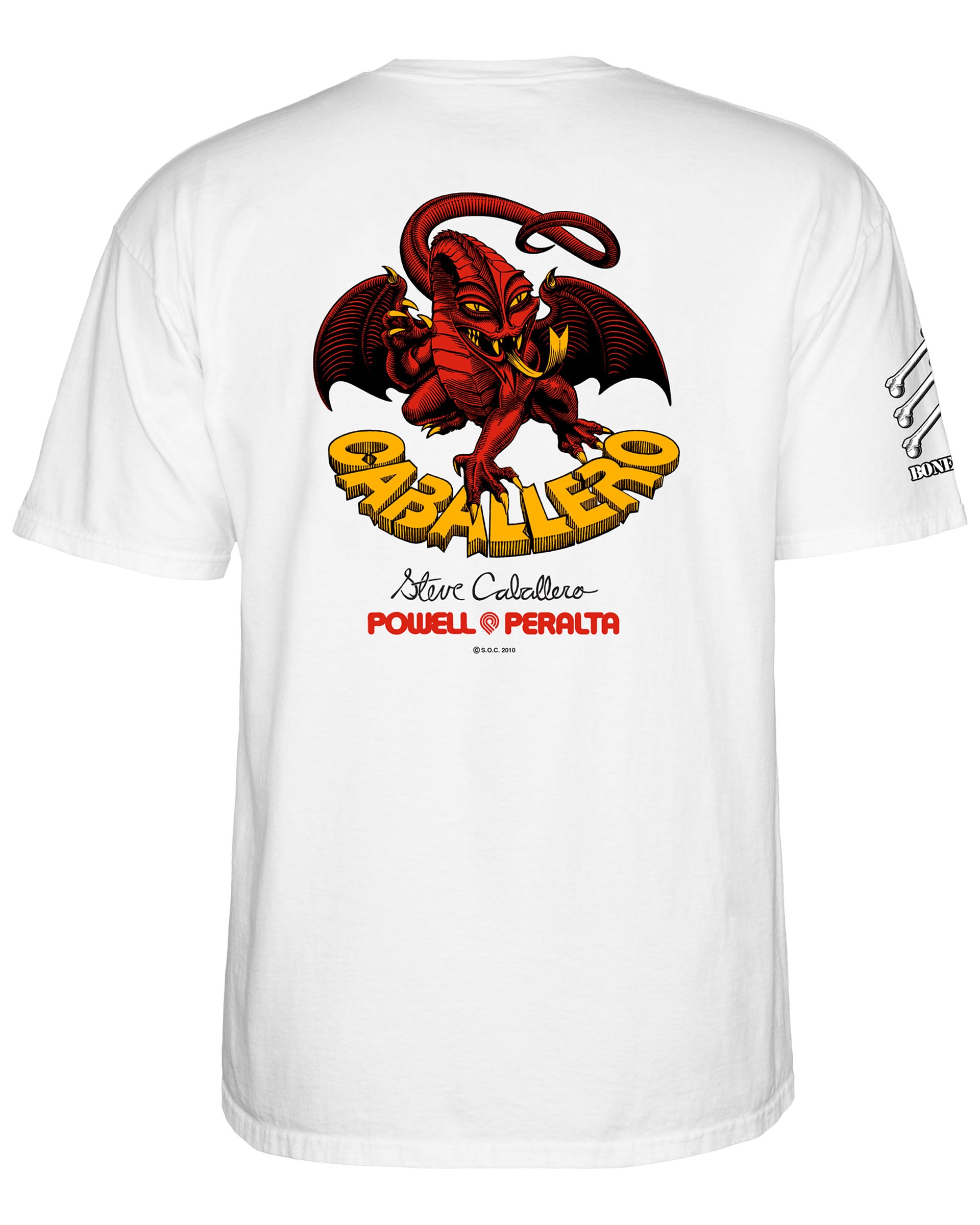 Powell Peralta Bones Brigade Steve Caballero Short Sleeve Tee Series 17