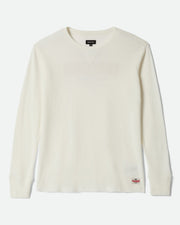 Brixton Altered Threads Long Sleeve Thermal - Off White