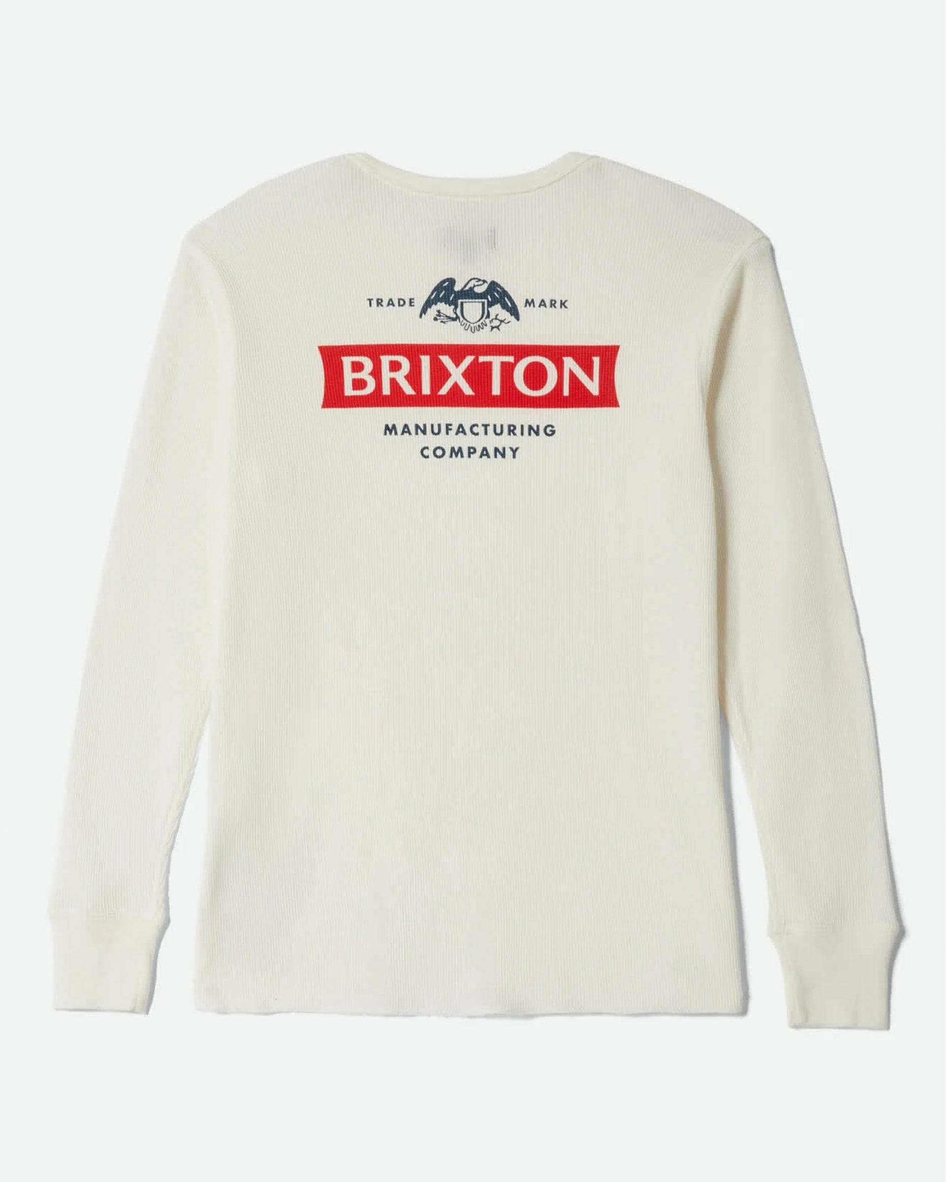 Brixton Altered Threads Long Sleeve Thermal - Off White