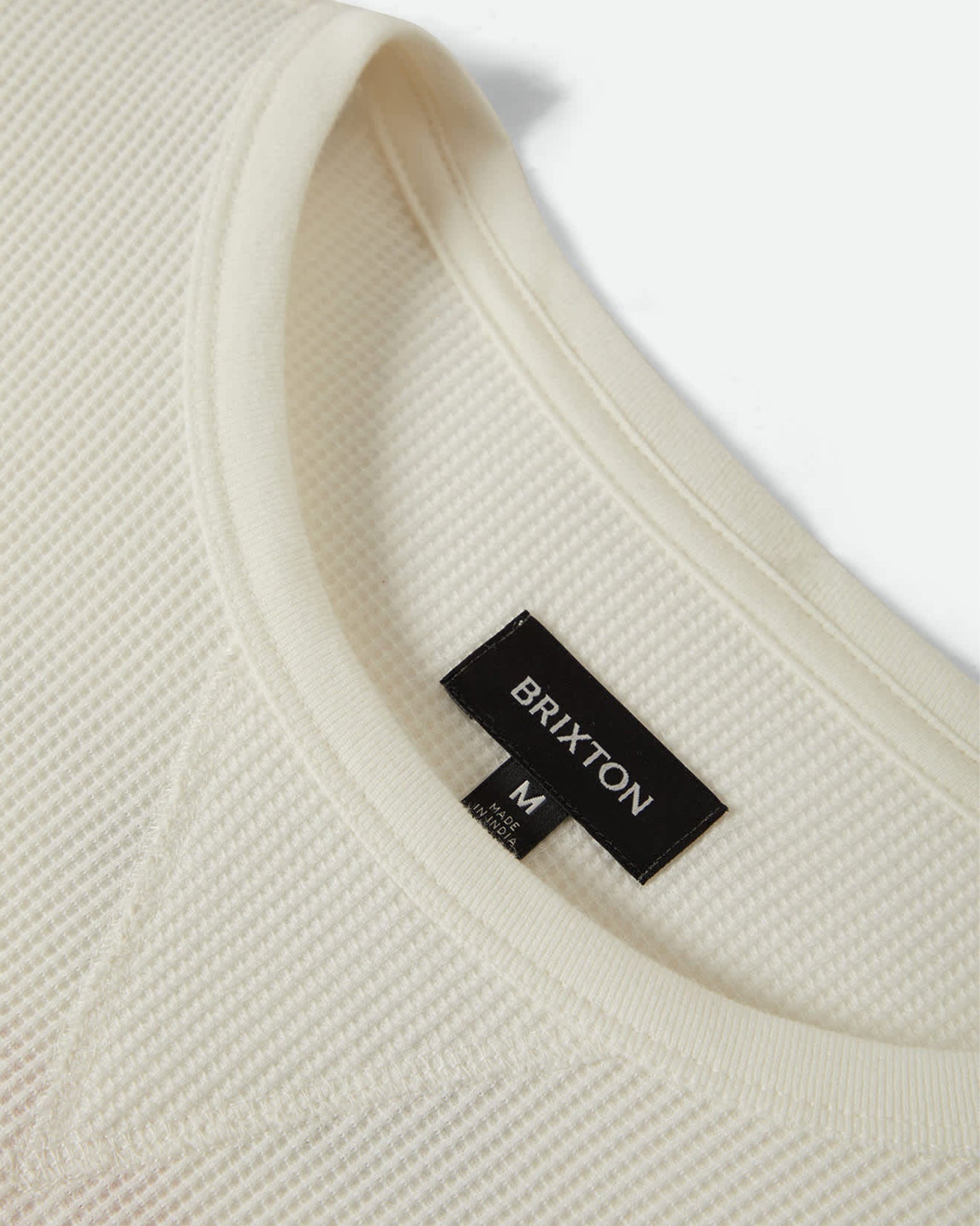 Brixton Altered Threads Long Sleeve Thermal - Off White