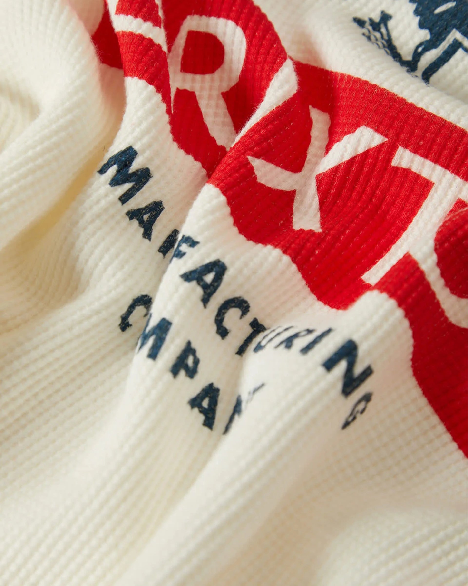 Brixton Altered Threads Long Sleeve Thermal - Off White