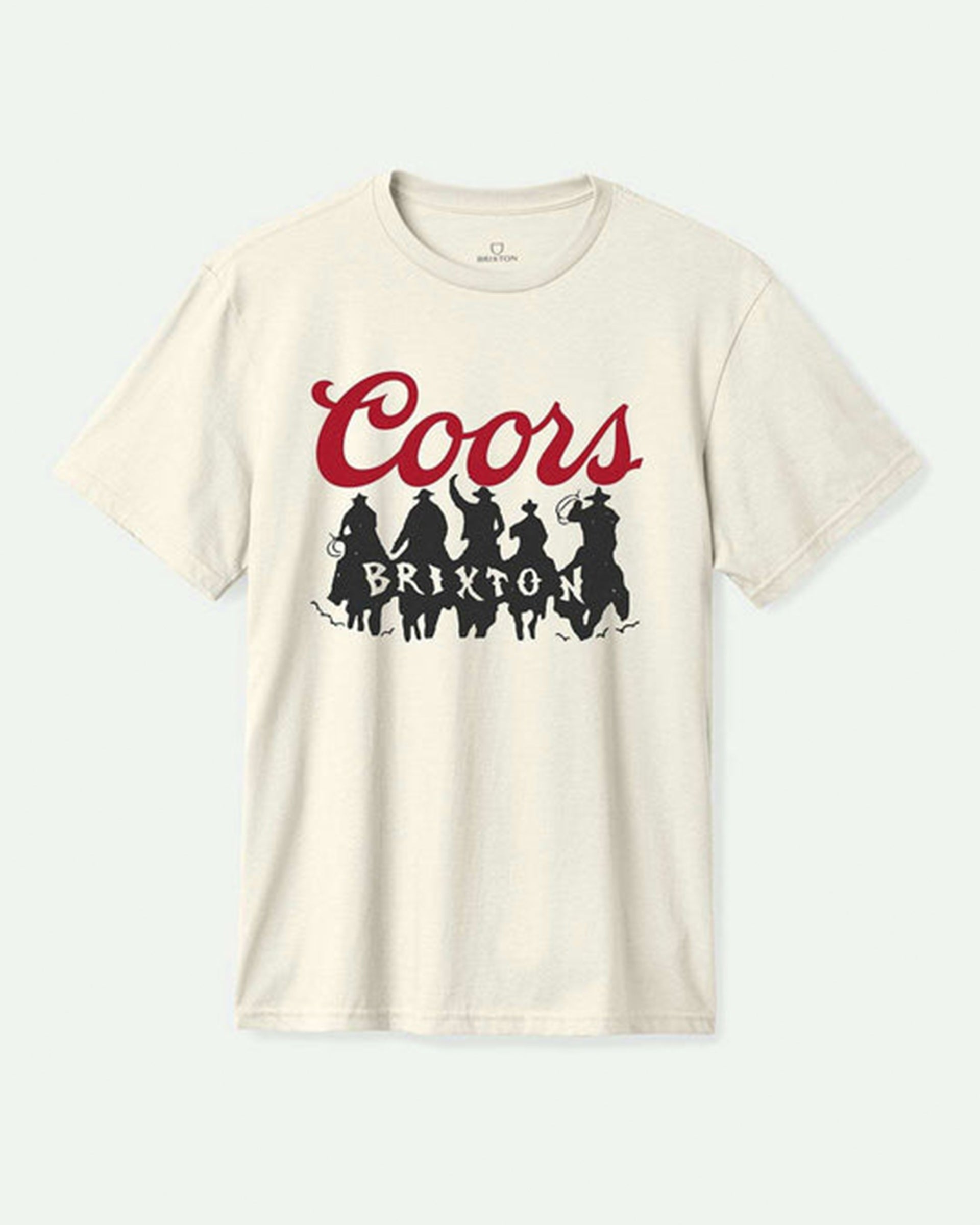 Brixton Coors Bandit S/S Standard T-Shirt - Natural