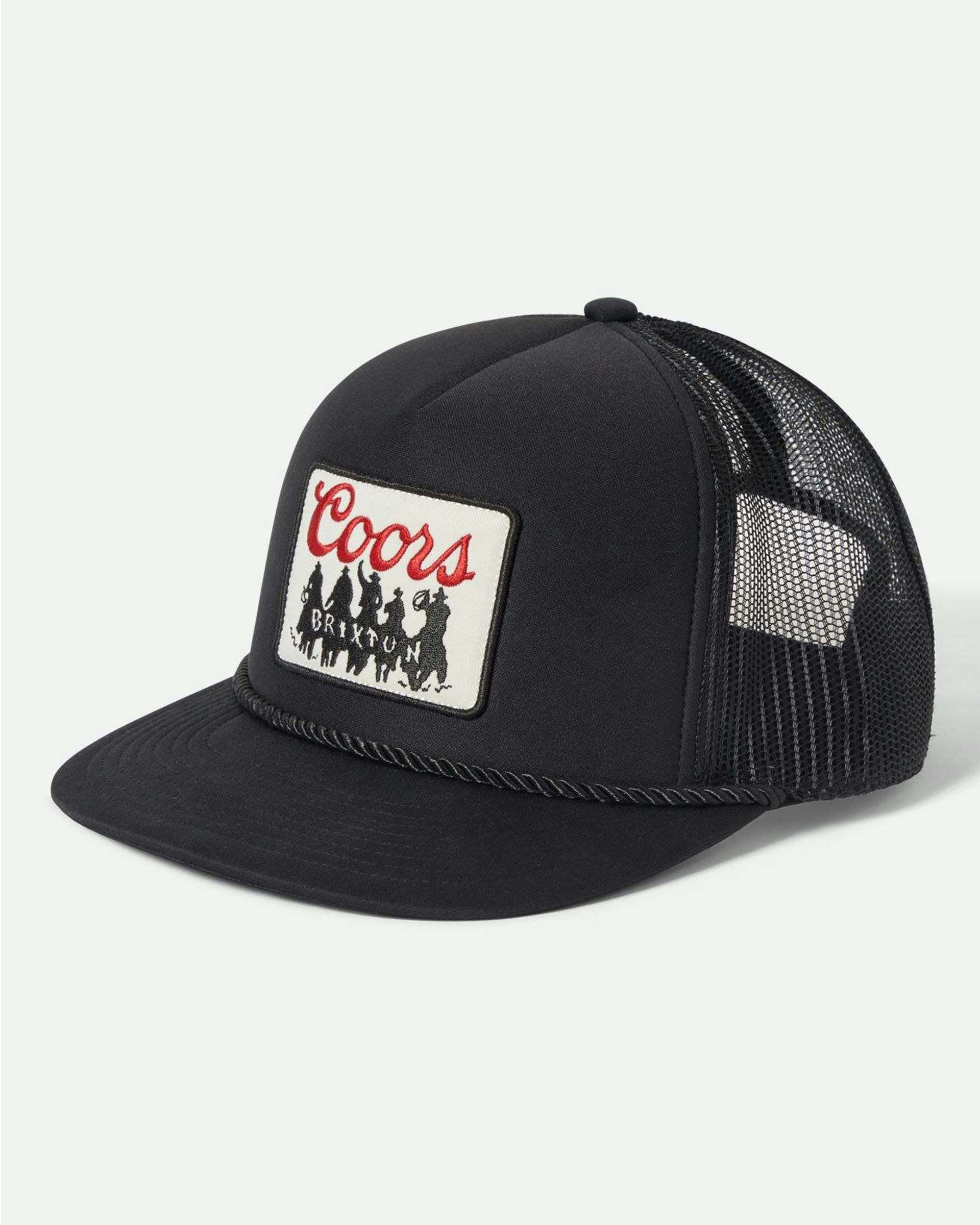 Brixton Coors Bandit Trucker Hat - Black