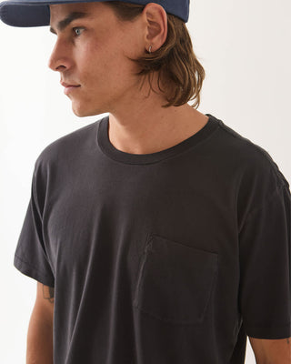 Brixton Baseline Pocket Short Sleeve T-Shirt - Black