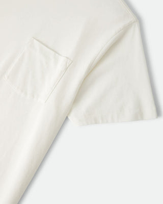 Brixton Baseline Pocket Short Sleeve T-Shirt - Off White Vintage Wash