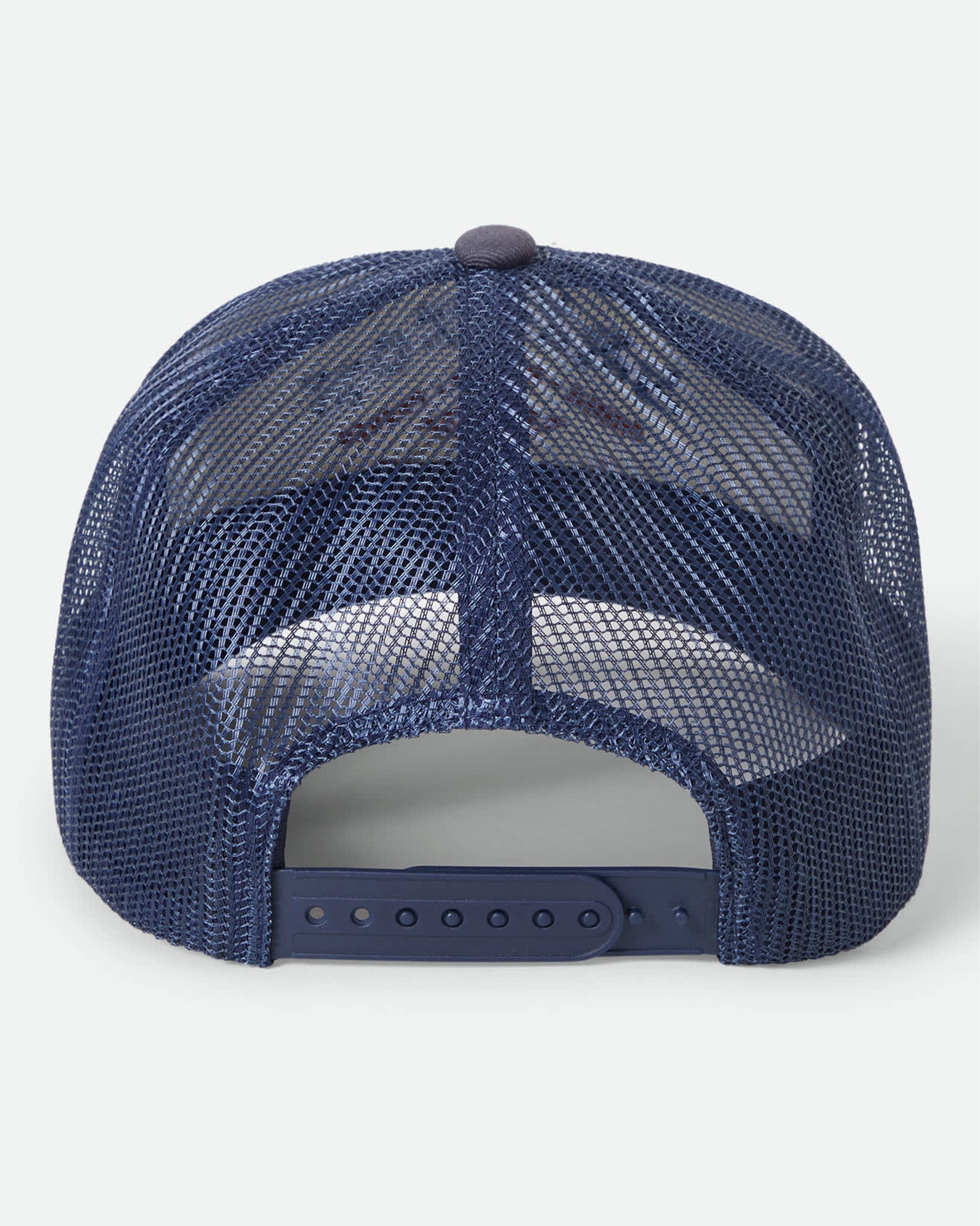 Brixton Beekman Netplus Trucker Hat - Off White/Navy