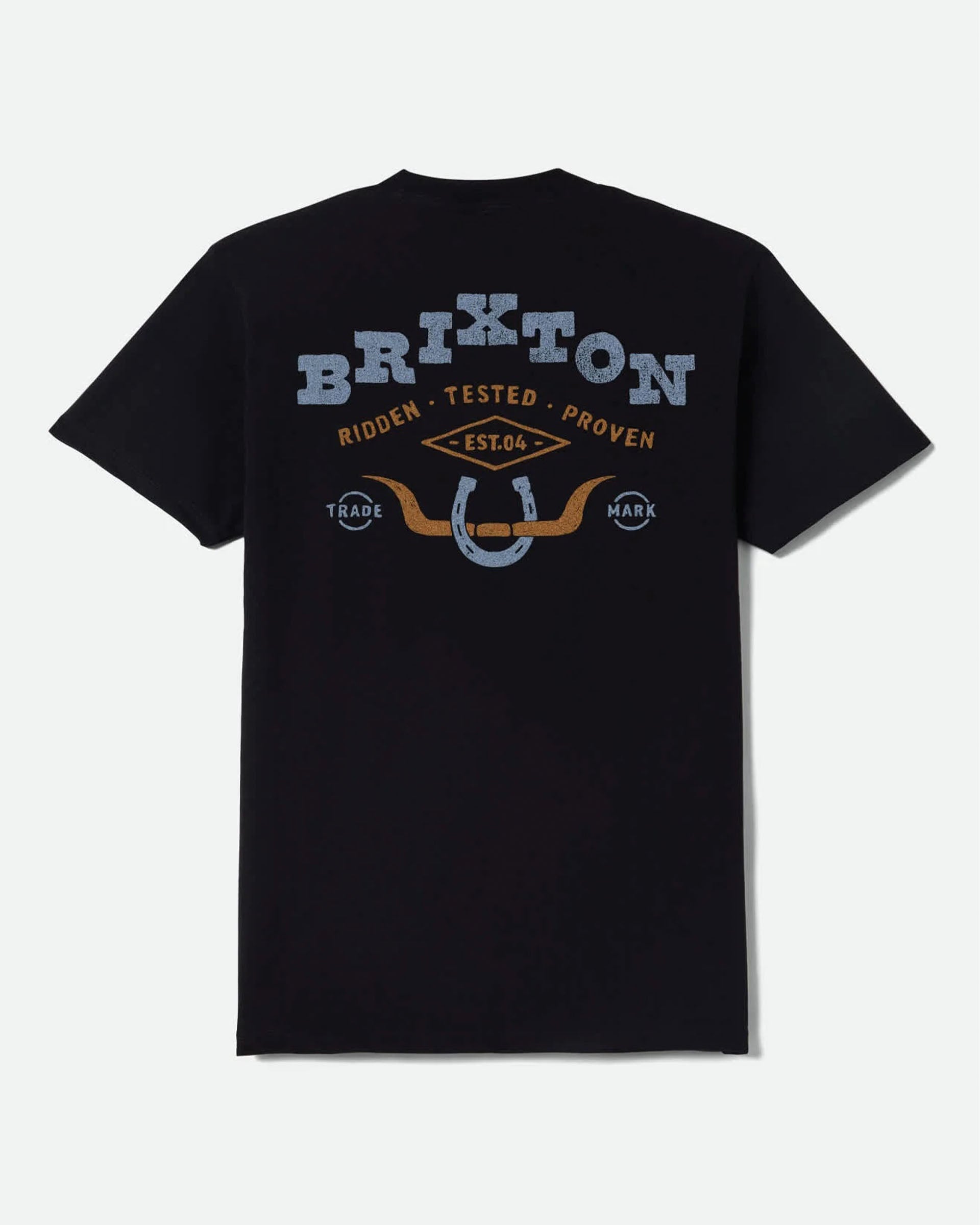 Brixton Beekman Short Sleeve T-Shirt - Black