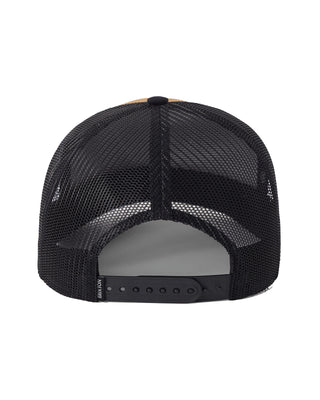 Brixton Blighton Trucker Hat - Dusted Ochre/Black