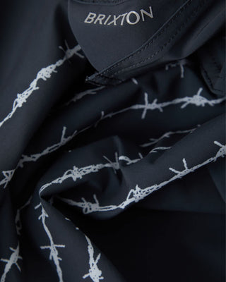 Brixton Blitz 19" Boardshort - Black/Barb Wire