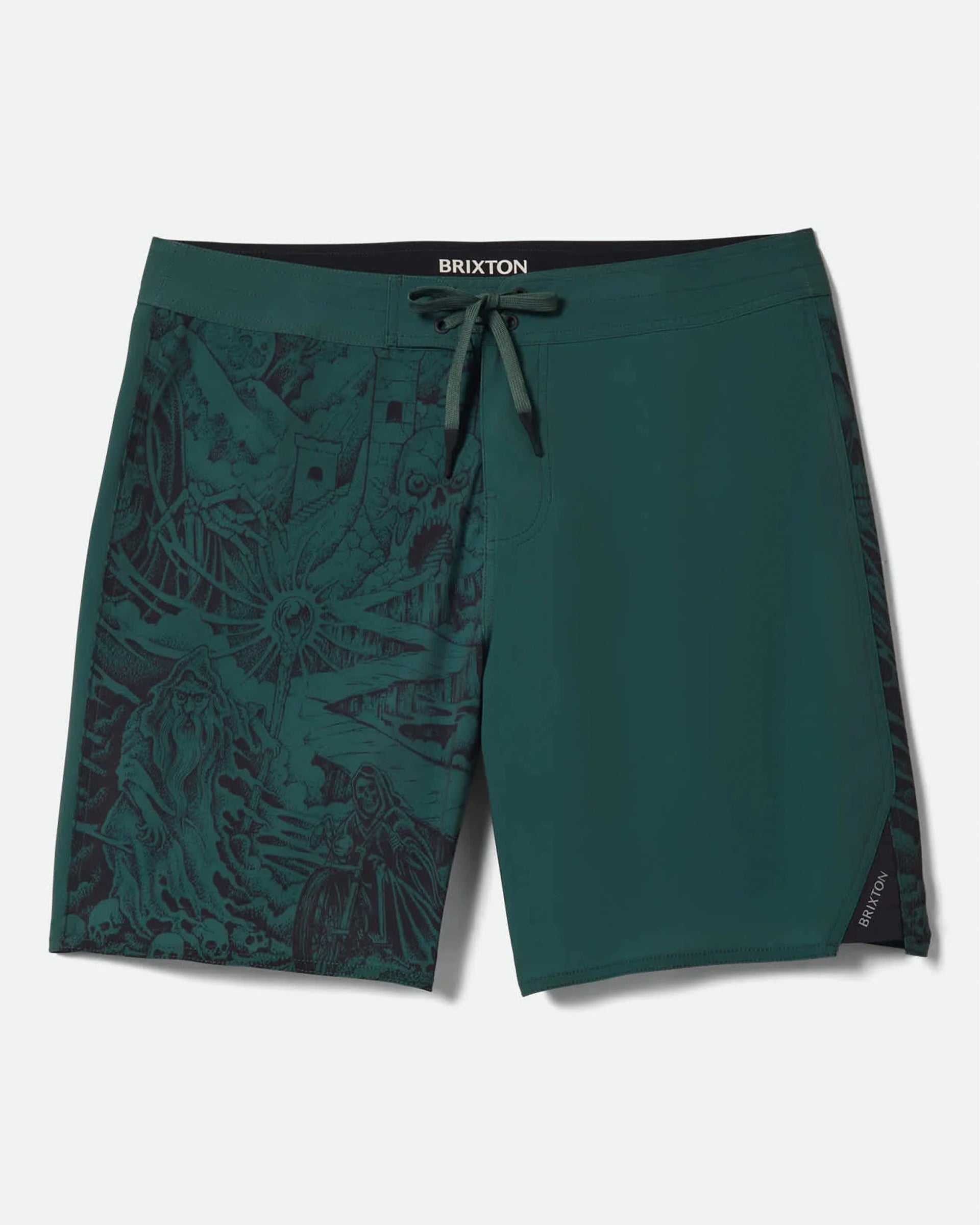 Brixton Blitz 19" Boardshort - Primary Green