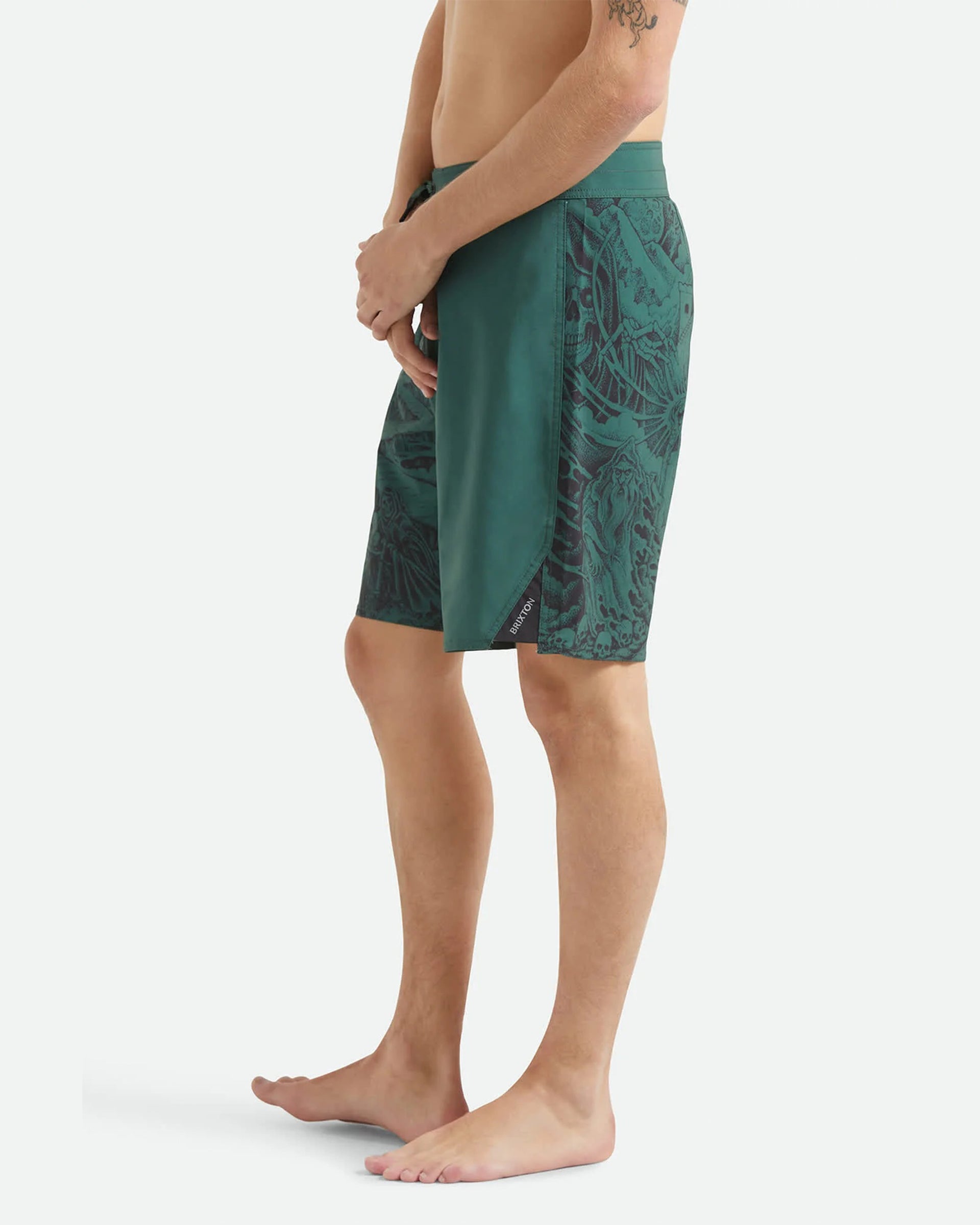 Brixton Blitz 19" Boardshort - Primary Green