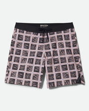 Brixton Blitz 19" Boardshort - Silver Pink/Black