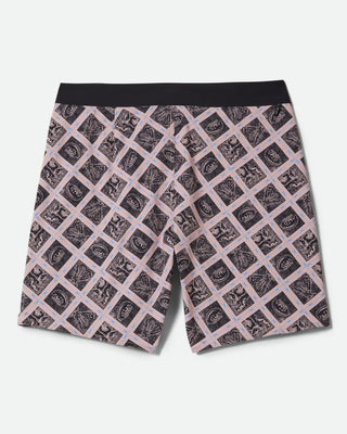 Brixton Blitz 19" Boardshort - Silver Pink/Black