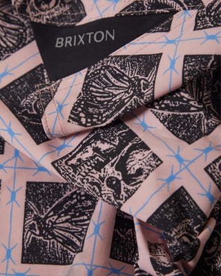 Brixton Blitz 19" Boardshort - Silver Pink/Black