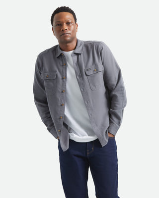Bowery Lightweight Ultra Soft Flannel - Future Grey