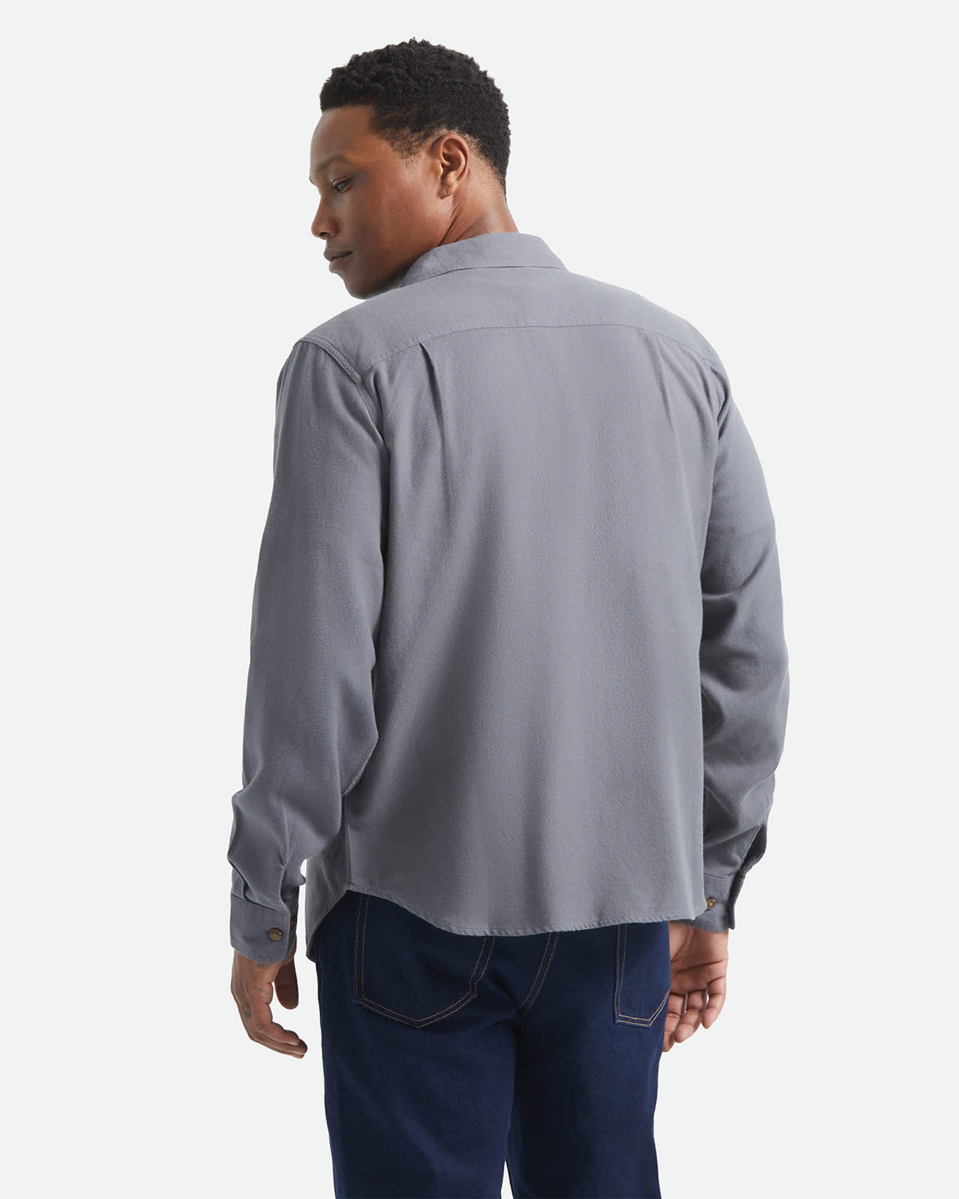Bowery Lightweight Ultra Soft Flannel - Future Grey