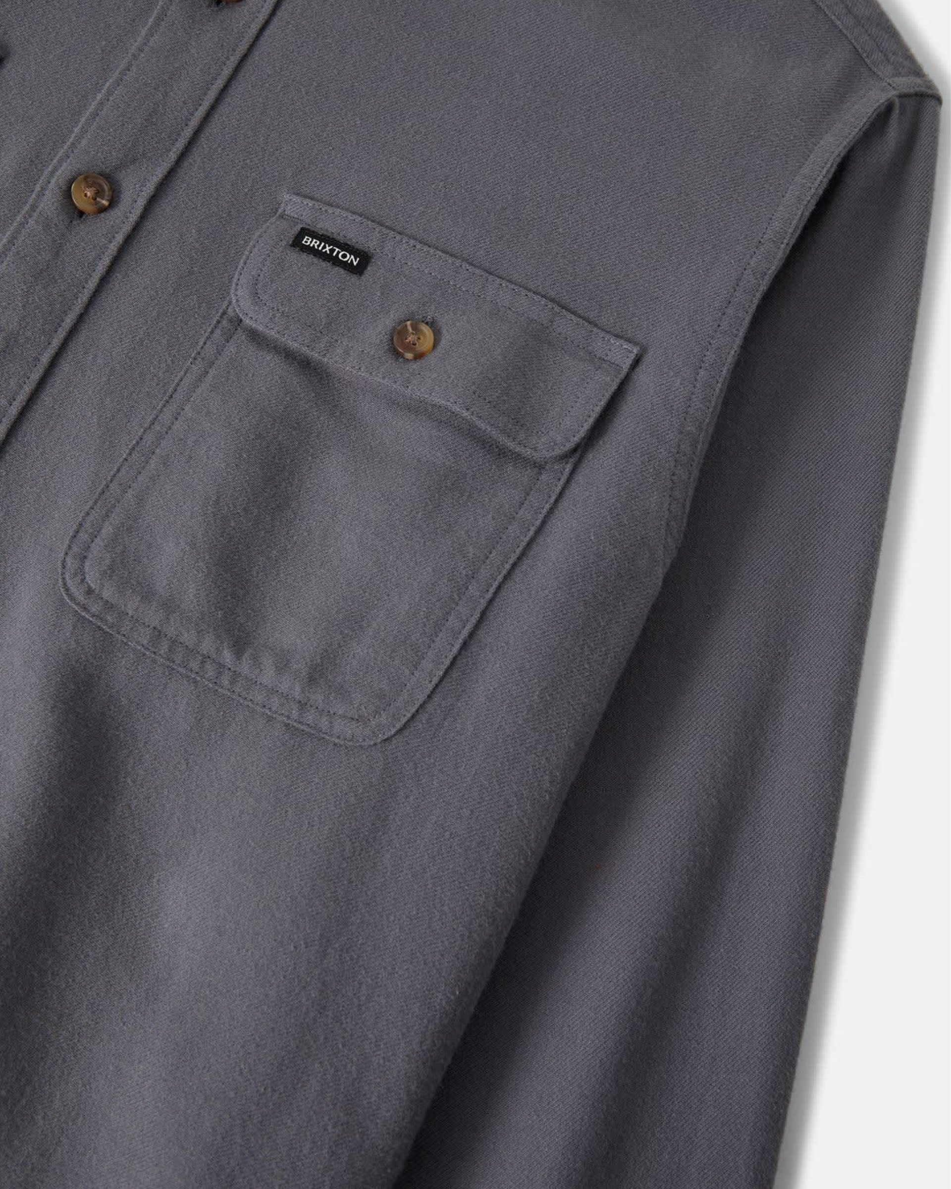 Bowery Lightweight Ultra Soft Flannel - Future Grey